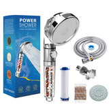 Three-Speed Water Filter Shower Head With Booster_Cwasc1703