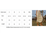 Womens Cargo Midi Skirdrawstring Elastic Waist_Cwjsk0218