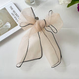 ORGANZA SOLID COLOR LONG SMALL SILK SCARF_CWASC0744