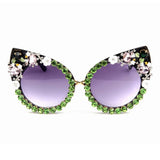 Versatile Flower Diamond Handmade Sunglasses_Cwasg0788