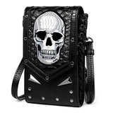 Retro Steampunk Skull Shoulder Bag_Cwab0635