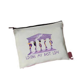 LETTER SIMPLE PRINT COSMETIC BAG_CWAB1784