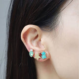 CHRISTMAS COLLECTION NECKLACE AND EARRING SET_CWAJE2836