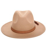NEW AUTUMN AND WINTER FLAT BRIM JAZZ HAT_CWAH2098