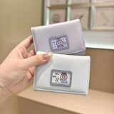 Cute Cartoon Mini 3-Fold Wallet For Students_Cwab06270