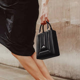 SPLICED RAINBOW SHOULDER BAG HANDBAG_CWAB1382