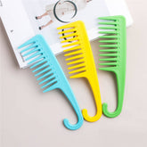 NEW WIDE TOOTH CURVED HOOK COMB_CWMM0910