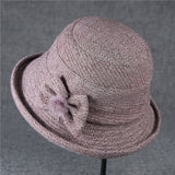 Womens Warm And Stylish Bucket Hat_Cwah1801
