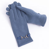 Autumn And Winter Touch Screen Windproof Gloves_Cwmm1541