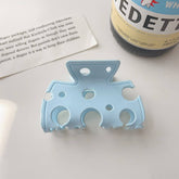 CHEESE SHAPE ACRYLIC HAIR CLAW MEDIUM CHIC CLIP_CWAHA2697