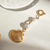 BIKINI STAINLESS STEEL PEARL SHELL PENDANT_CWMM4680