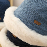 Women Autumn And Winter Thick Bucket Hat_Cwab2862