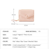 Cute Minimalist Large Capacity Zero Wallet_Cwab1608