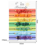 IRREGULAR GRADIENT COLOR CARD SIMPLE BRACELET_CWAJE2100