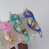 NEW CREATIVE SEAHORSE CAR KEYCHAIN PENDANT_CWMM3709