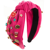FASHIONABLE KNOTTED HIGH END HEADBAND_CWAHA1779