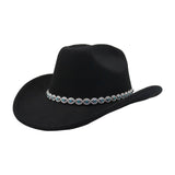 MEN WOMEN WOOL COWBOY FEDORA HAT NEW WINTER_CWAH04473