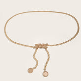 Women Rose Buckle Waist Chain Belt_Cwabe0308