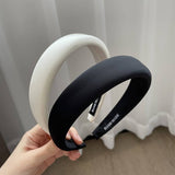 RETRO HIGH END PURE COLOR SIMPLE HEADBAND_CWAHA2851