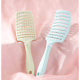 Women Hair Root Fluffy Massage Large Curved Comb_Cwmm0926