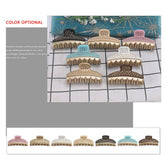 ACETATE DIAMOND HAIR CLIP HAIR ACCESSORIES_CWAHA4237