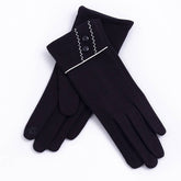 Warm Fleece Windproof Breathable Womens Gloves_Cwmm1539