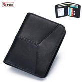 Vintage Anti-Theft Multifunctional Leather Wallet_Cwab3821