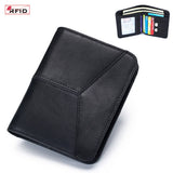 Vintage Anti-Theft Multifunctional Leather Wallet_Cwab3821