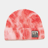 LABEL TIE DYED MELON SHAPED HAT KNITTED HAT_CWAH2076