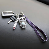 RETRO DUAL PURPOSE TASSEL BRACELET KEYCHAIN_CWMM1214