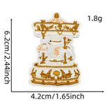 CUTE SOLID COLOR CARTOON BOW EMBROIDERED PATCH_CWMM4027