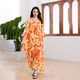 PLUS SIZE COTTON WOVEN BEACH COVER UP RESORT DRESS_CWMM6141