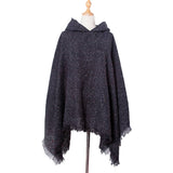 2024 NEW STYLE PULLOVER HOODED CAPE SHAWL_CWASC1205
