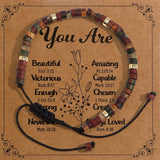 HANDMADE WOVEN BRACELET NATURAL STONE BRACELET_CWAB4624