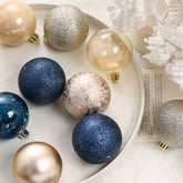6CM PAINTED CHRISTMAS BALLS SET OF 12PCS_CWAJE5307