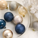 6CM PAINTED CHRISTMAS BALLS SET OF 12PCS_CWAJE5307