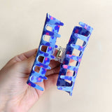 DOPAMINE FLOWER SQUARE HAIR CLAW CLIP CUTE STYLE_CWAHA1022