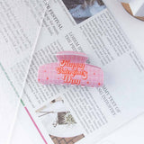 Cwaha1313_Sweet Red Series Love Lattice Hair Claw Clip