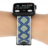 APPLE WATCH IWATCH9 ETHNIC STYLE LEATHER STRAP_CWWW0059