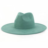 MENS AND WOMENS WIDE BRIM HATS WITH FLAT BRIM_CWAH1766