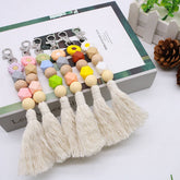 2024 NEW CUTE FLOWER TASSEL PENDANT KEYCHAIN_CWMM1570
