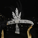 GATSBY JEWELRY CROWN SAME STYLE BRIDAL HEADDRESS_CWMM2018