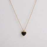 HEART SHAPE NATURAL STONE RED AGATE PENDANT_CWMM5597