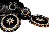 RETRO VERSATILE DIAMOND EARRINGS_CWAJE1102