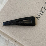 Faux Leather Geometric Bb Clip Elegant Hairpin_Cwaha08051