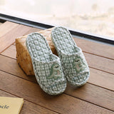 THICK COTTON COUPLE SLIPPERS WITH NON SLIP SOLE_CWSHF0182