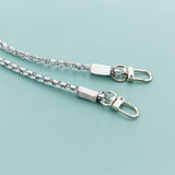 GLASS MIRROR RHINESTONE PHONE CHAIN BAGS STRAP_CWMM5105