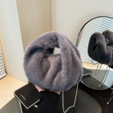 CUTE PLUSH FUR BAG WOMEN HANDBAG CROSSBODY_CUAB00541