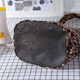 MINIMALIST LEOPARD PRINT PORTABLE STORAGE BAG_CWAB1734