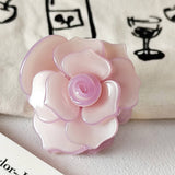 Rose Acetate Hair Clip - Sweet And Elegant_Cwaha07192